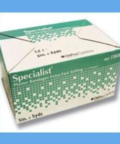 Specialist Plaster Bandages, Extra-Fast, 5" x 5 Yards plaster bandages, Specialist, smooth cast finish